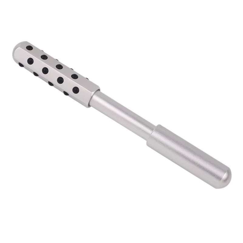 24 Germanium Face Massage Beauty Acupoint Roller Stick Wholesale Beauty Roller Tool Face Gua Sha Massager Women Skin Care Beauty